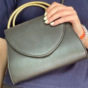 Black and Gold Shoulder Bag